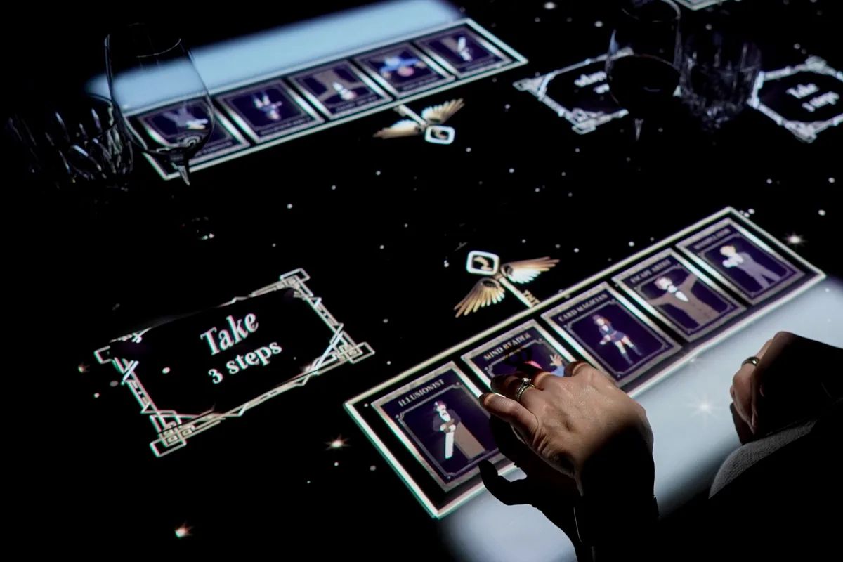 The Magic Table Bangkok — immersive dining setup at Grand Hyatt Erawan