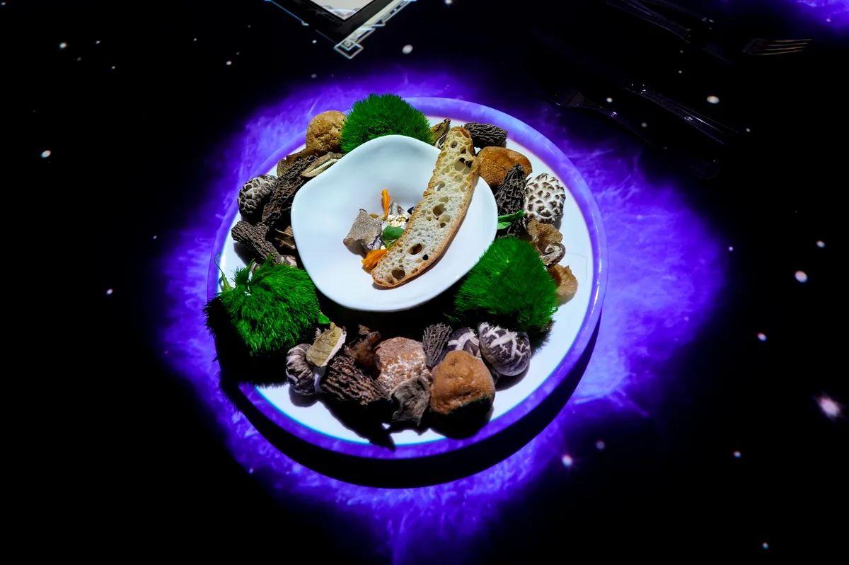 The Magic Table Bangkok — five-course dinner with glowing table projections
