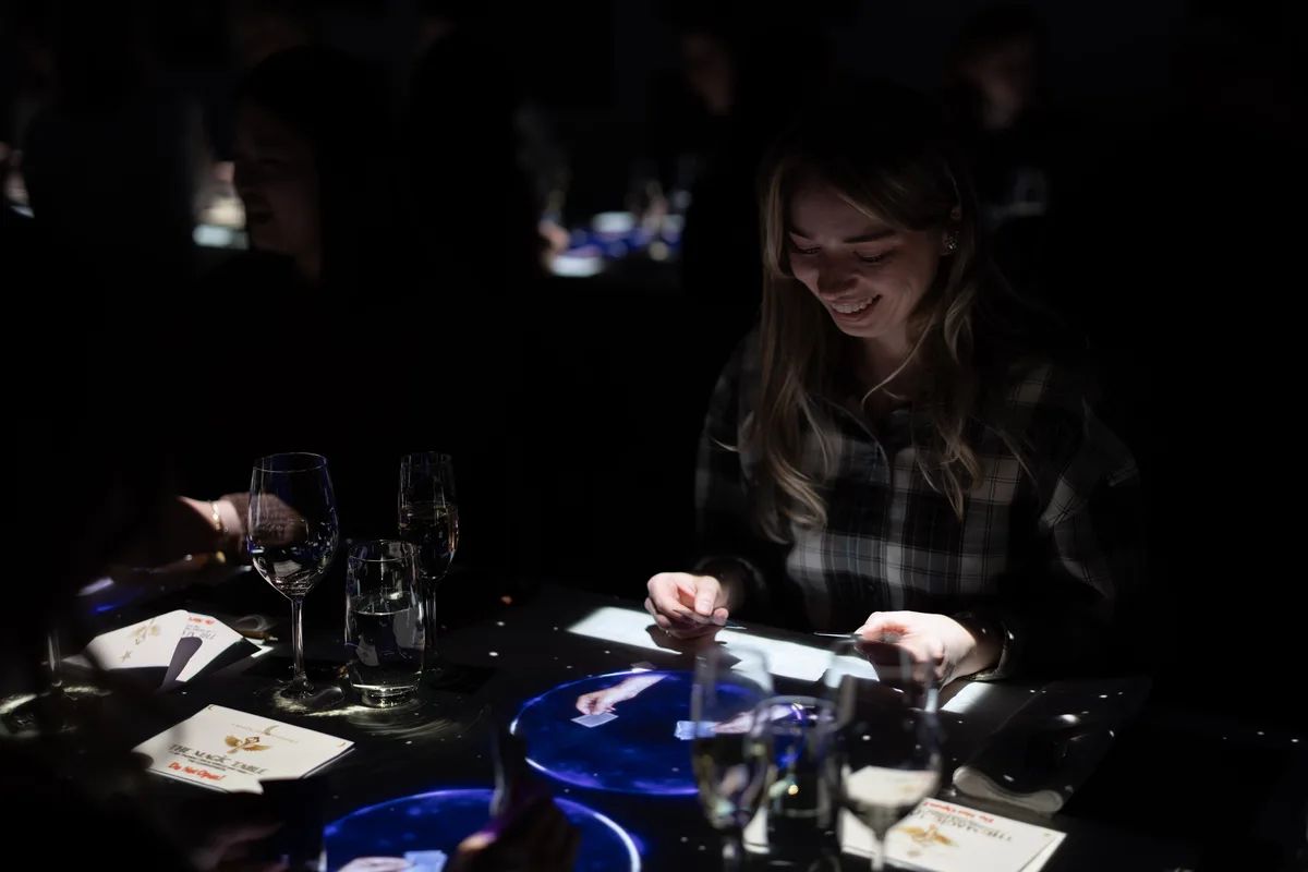 The Magic Table Amsterdam — intimate dining atmosphere at Andaz Prinsengracht
