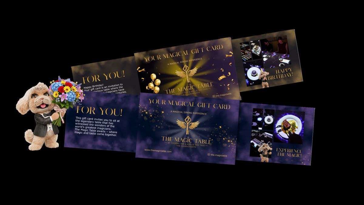 The Magic Table Gift Card